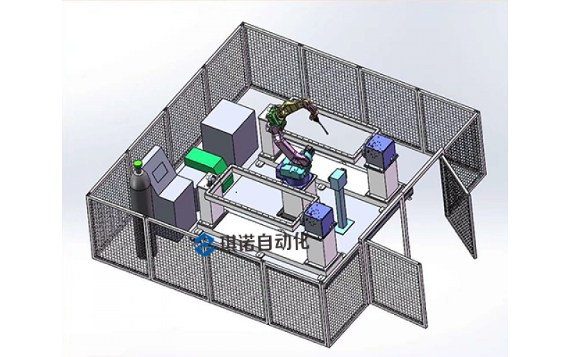 消防器材筒體兩段式焊接自動化生產線案例